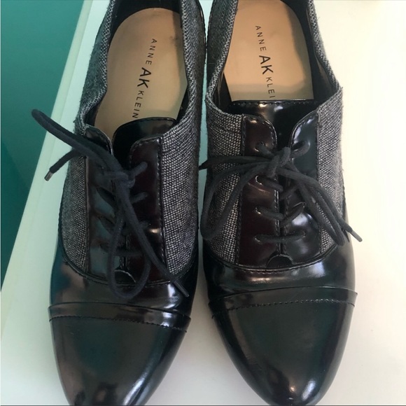 Anne Klein iflex heeled Oxford - Picture 3 of 9